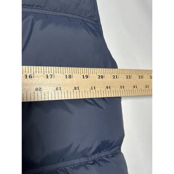 Men’s Jack Wills Gilet Body Warmer Quilted With Hooded Large Navy Blue - Picture 5 of 13